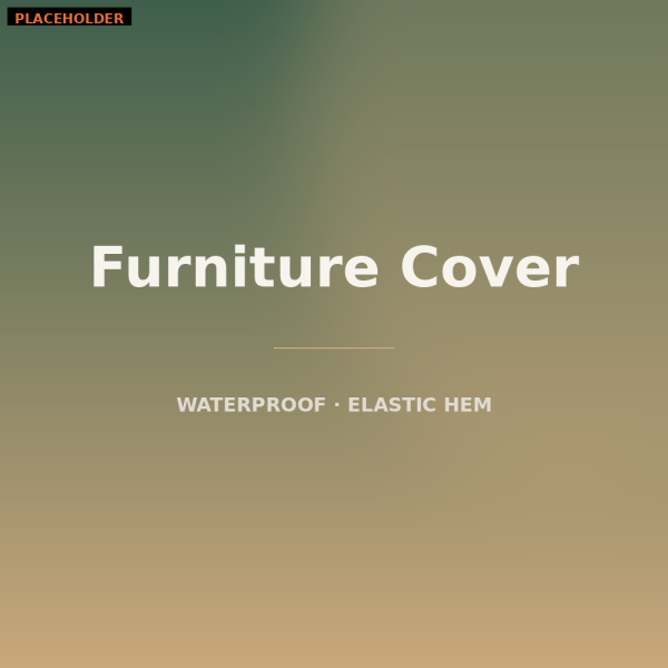Waterproof Furniture Cover